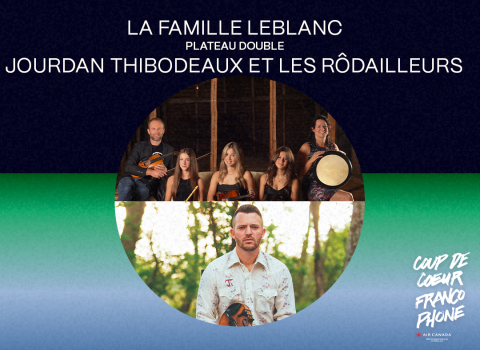 Photo de la Famille LeBlanc et de Jourdan Thibodeaux dans le visuel de CCF 2024