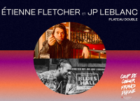 Photo de Étienne Fletcher et Photo de JP LeBlanc dans le visuel CCF 2024